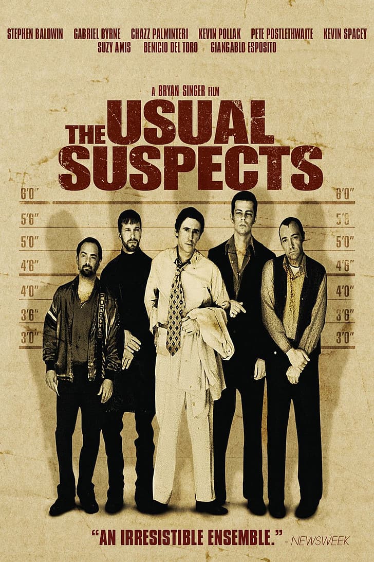 فیلم The Usual Suspects 1995 | مظنونین معمولی
